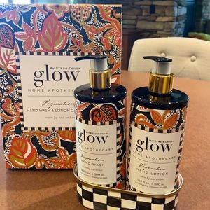 MacKenzie-Childs ‘glow’ hand wash and lotion